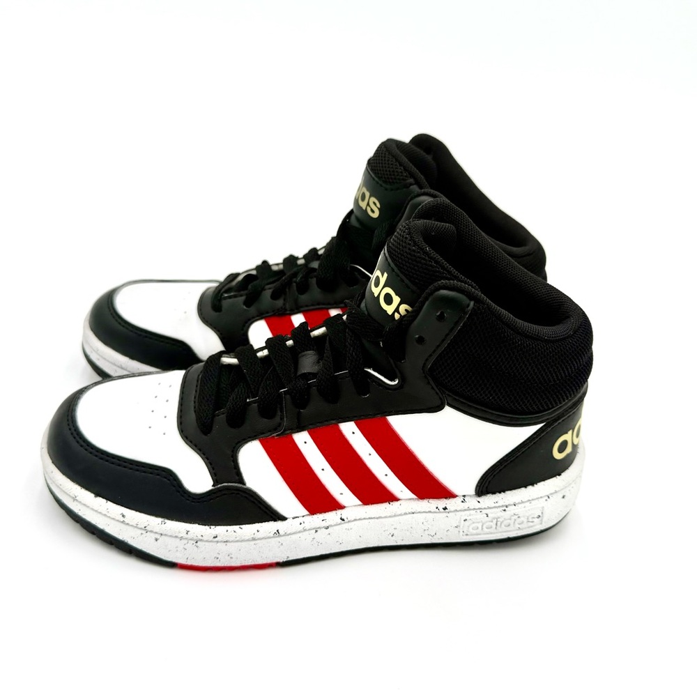 KIDS' SHOES Adidas‎ Hoops 3.0 Mid Basketball Shoes HR0227